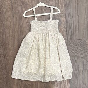 Jamie Kay Cream Floral Kids Dress
